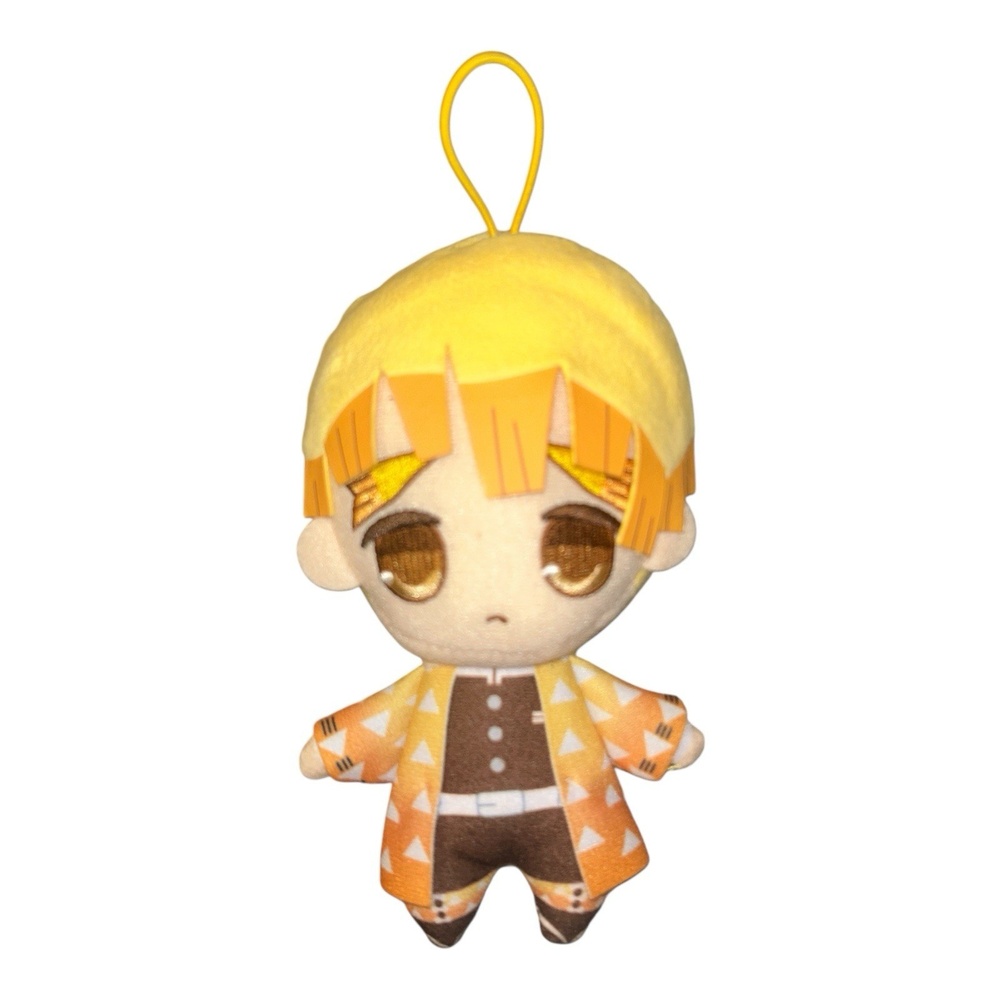 Demon Slayer Zenitsu Agatsuma Kamado Version A 6” Plush Stuffed Figure Toy